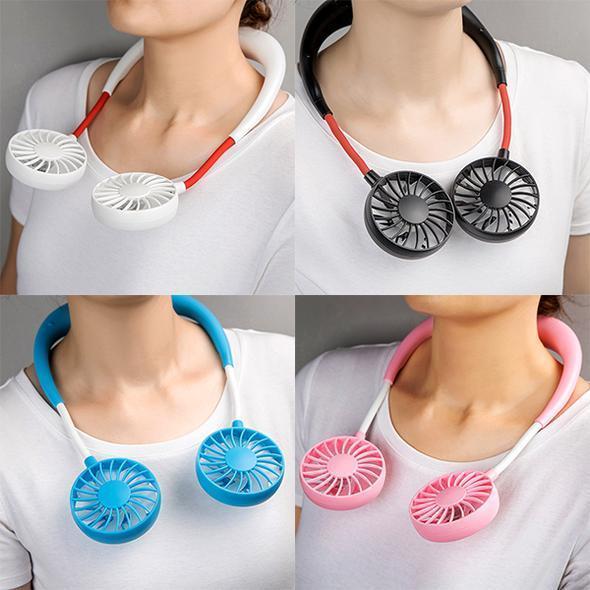 New Portable Hanging Neck Fan